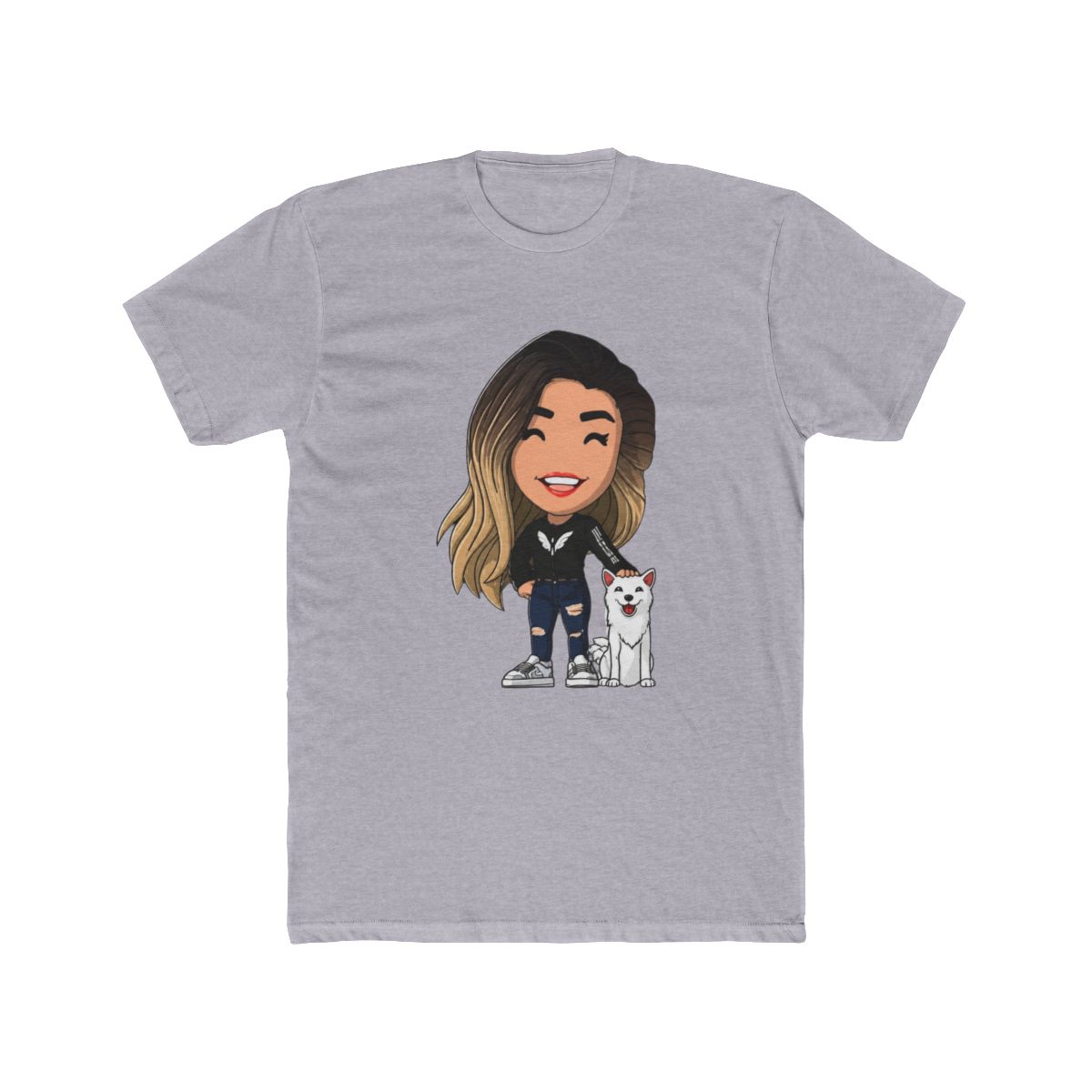 The-Valkyrae Long Sleeve T Shirt - alternate angle 3, merchandise