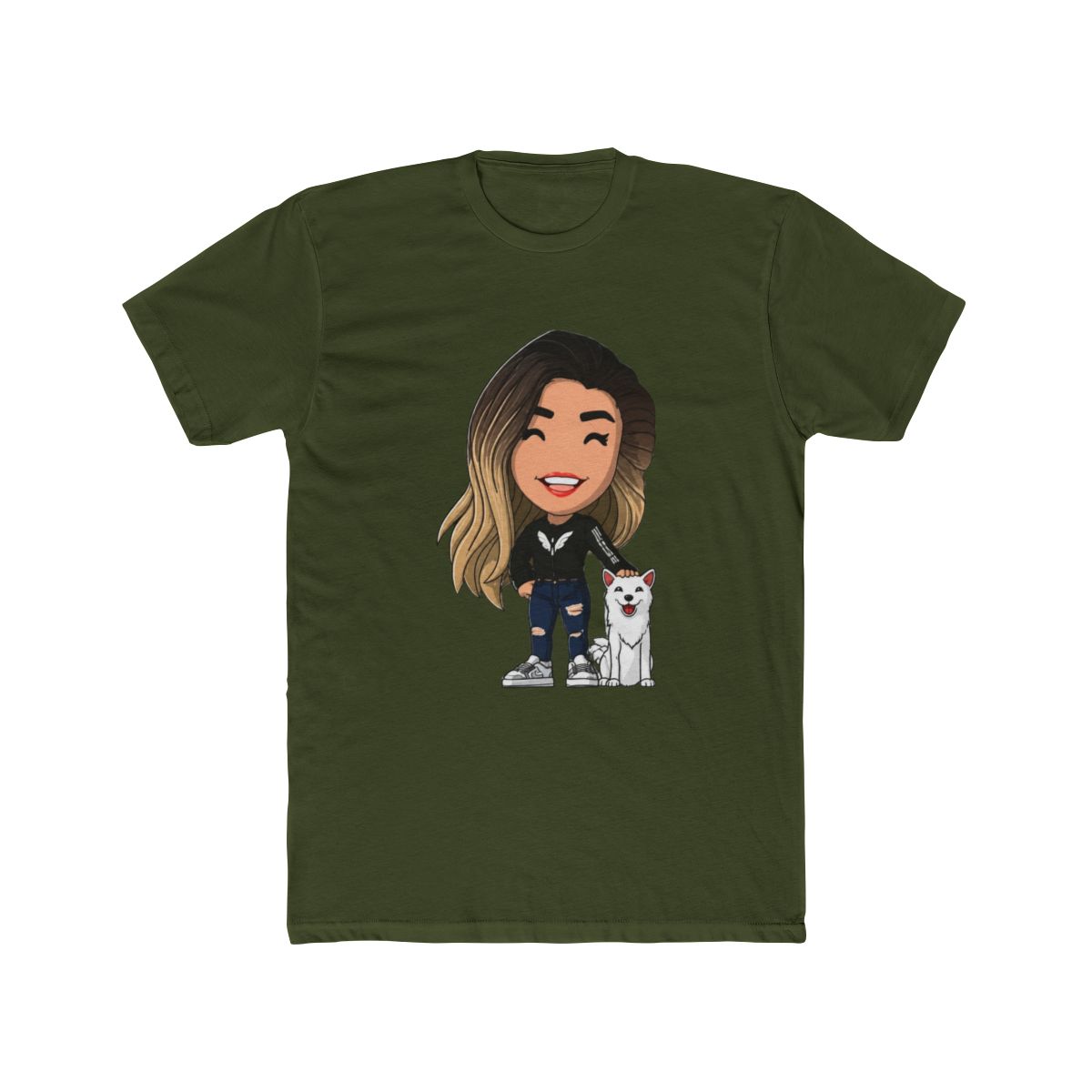 The-Valkyrae Long Sleeve T Shirt - alternate angle 4, merchandise