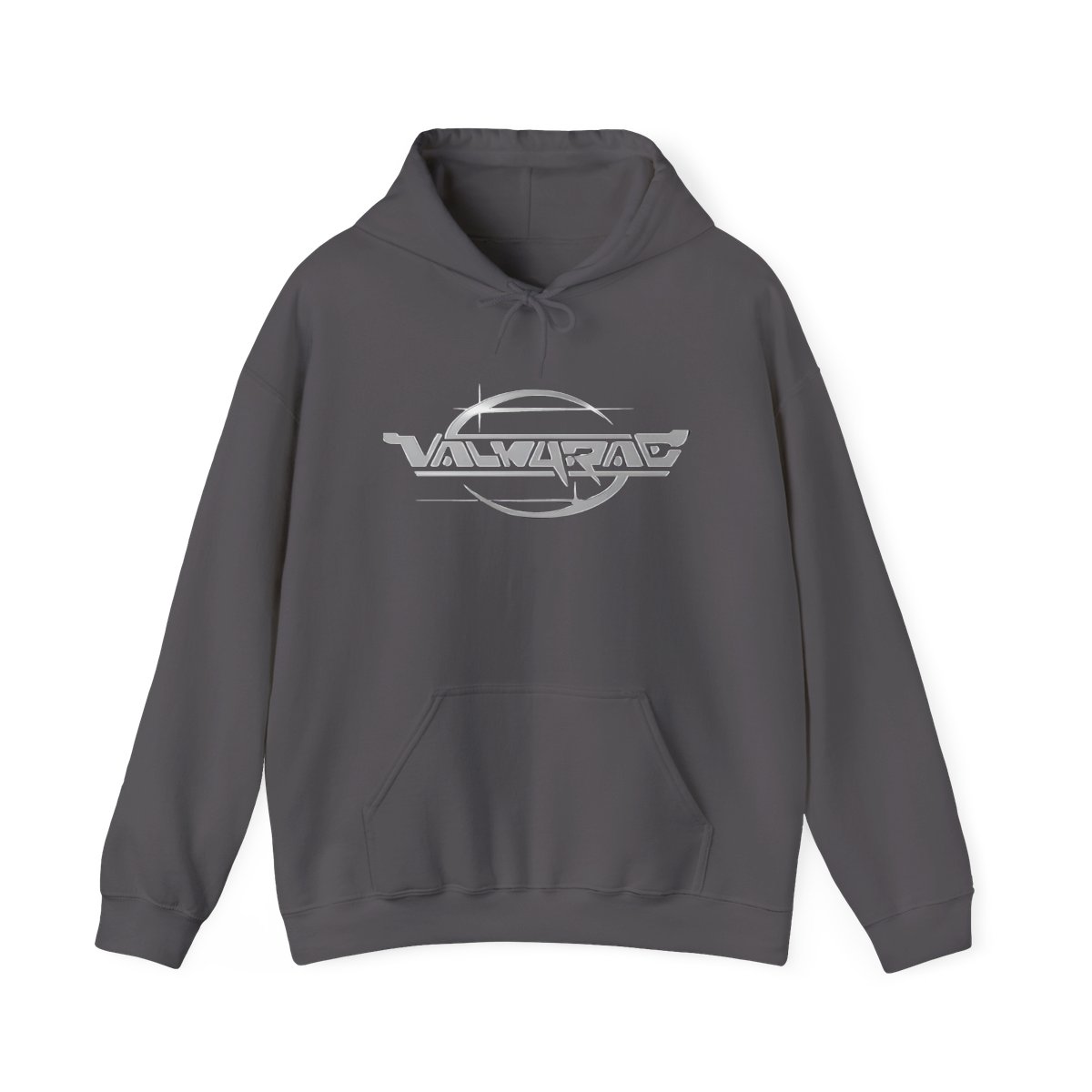 Valvrave Logo Hoodie | Anime Mecha Emblem Pullover | Valkyrae - alternate angle 2, merchandise